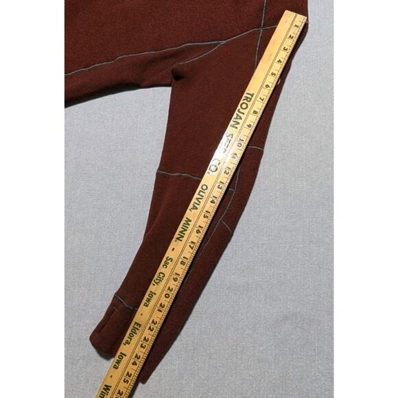 Kuhl Europa 1/4 Zip Sweater Men’s Small Rust Red Fleece Pullover F16 Style... - Picture 12 of 12